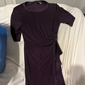 Purple chaps dress